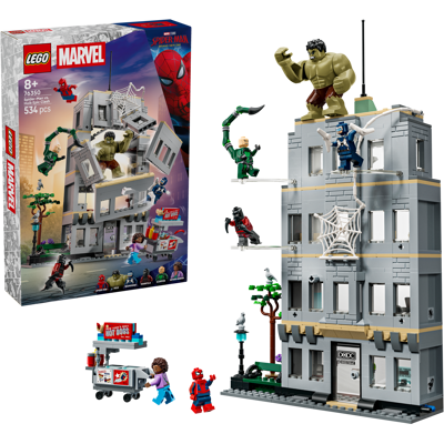 Lego Episk oppgjør mellom Spider-Man og Hulk 76350 Lego Episk oppgjør mellom Spider-Man og Hulk 76350