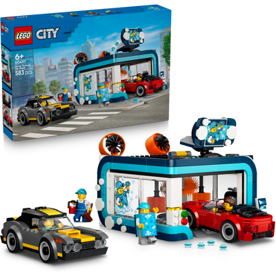 Lego City Bilvask med biler 60497 Lego City Bilvask med biler 60497