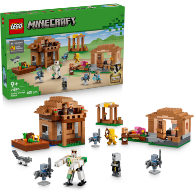 Lego Minecraft Angrepet på åndemanerlandsbyen 21596 Lego Minecraft Angrepet på åndemanerlandsbyen 21596