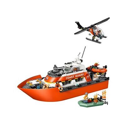 Lego Kystvaktens helikopter og redningsbåt 60504 Lego Kystvaktens helikopter og redningsbåt 60504