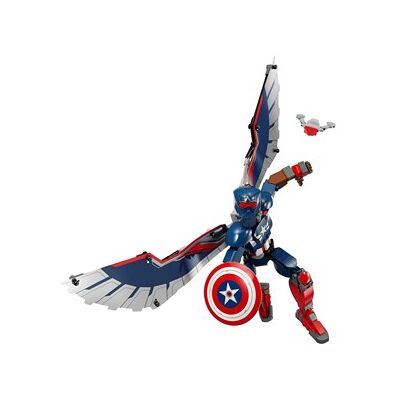 Lego Super Heroes Byggbar figur av nye Captain America 76296 Lego Super Heroes Byggbar figur av nye Captain America 76296