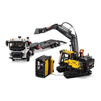LEGO Technic Volvo FMX Lastebil & EC230 Elektrisk Gravemaskin - Byggesett LEGO Technic Volvo FMX Lastebil & EC230 Elektrisk Gravemaskin - Byggesett