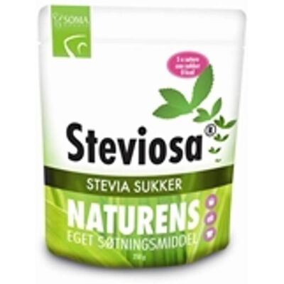 Soma Nordic Steviosa Stevia Sukker - 250g Soma Nordic Steviosa Stevia Sukker - 250g