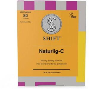 Shift Naturlig-C  80 Tbl - Utsolgt