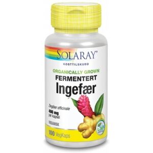 Solaray Fermentert Ingefær Solaray Fermentert Ingefær