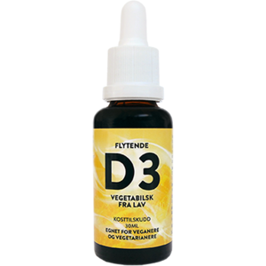 Vitashine Vegansk D3 Flytende - For Immunforsvar & Skjelett Vitashine Vegansk D3 Flytende - For Immunforsvar & Skjelett