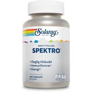Solaray Spectro Multivitamin med Jern 100 kapsler - Multivitamin Solaray Spectro Multivitamin med Jern 100 kapsler - Multivitamin