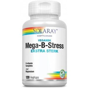 Solaray Mega B-Stress Ekstra Sterk Solaray Mega B-Stress Ekstra Sterk