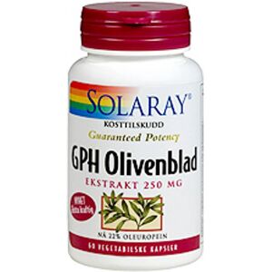 Solaray Gph Olivenblad Solaray Gph Olivenblad