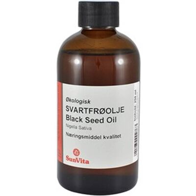 Sunvita Svartfrøolje (Black Seed Oil) Liten Sunvita Svartfrøolje (Black Seed Oil) Liten