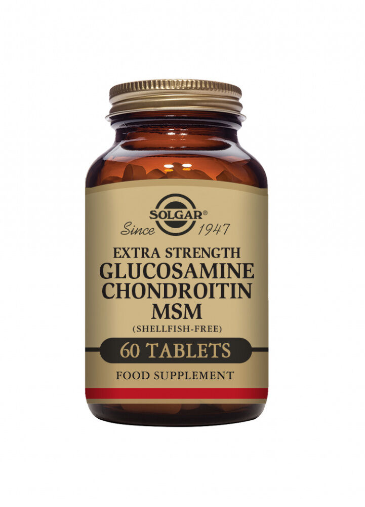 Solgar Norge Extra Strength Glucosamine Chondroitin MSM