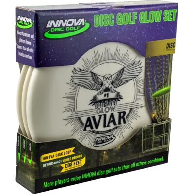 Innova Innova Dx Glow Starter Set Assorted Colors Assorted Colors One size Innova Innova Dx Glow Starter Set Assorted Colors Assorted Colors One size