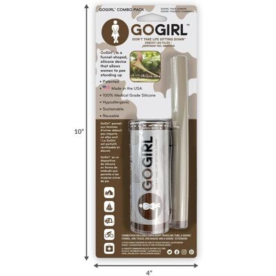 Gogirl Khaki Combo Pack - Personlig Hygieneenhet Gogirl Khaki Combo Pack - Personlig Hygieneenhet