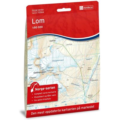 Nordeca Norge-serien 1:50 00 Norge-serien Lom Nordeca Norge-serien 1:50 00 Norge-serien Lom