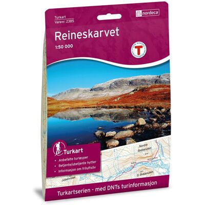 Nordeca Turkart 1:25 000 Turkart Reineskarvet Nordeca Turkart 1:25 000 Turkart Reineskarvet