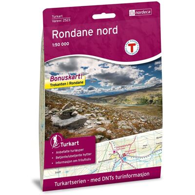 Nordeca 2523 - Rondane Nord Kart - GPS & Turer Nordeca 2523 - Rondane Nord Kart - GPS & Turer