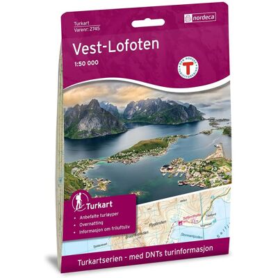 Nordeca Turkart 1:25 000 Turkart Vest-Lofoten Nordeca Turkart 1:25 000 Turkart Vest-Lofoten