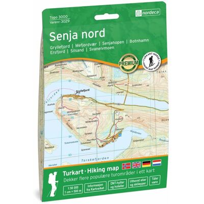 Ugland IT Nordeca Topo 3000 1:50 000 Senja Nord Ugland IT Nordeca Topo 3000 1:50 000 Senja Nord