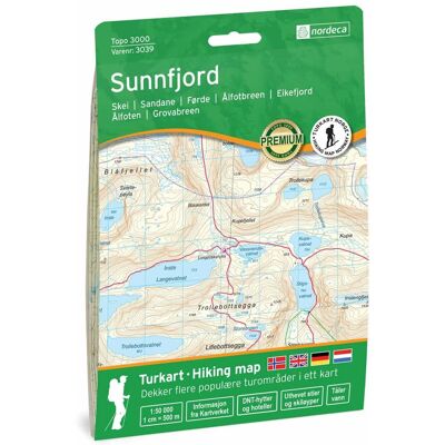 Ugland IT Nordeca Topo 3000 1:50 000 Sunnfjord Ugland IT Nordeca Topo 3000 1:50 000 Sunnfjord