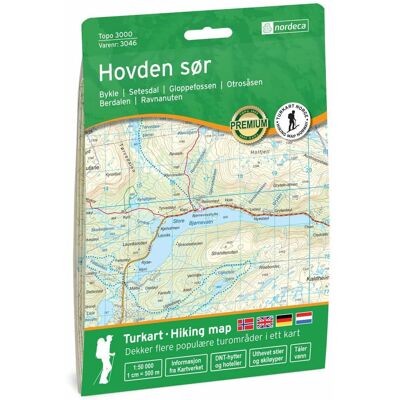Ugland IT Nordeca Topo 3000 1:50 000 Hovden Sør Ugland IT Nordeca Topo 3000 1:50 000 Hovden Sør