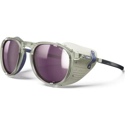 Julbo Millenium Spectron Hd 3 Polarized Shiny Translucent Army Green/white/blue L Julbo Millenium Spectron Hd 3 Polarized Shiny Translucent Army Green/white/blue L
