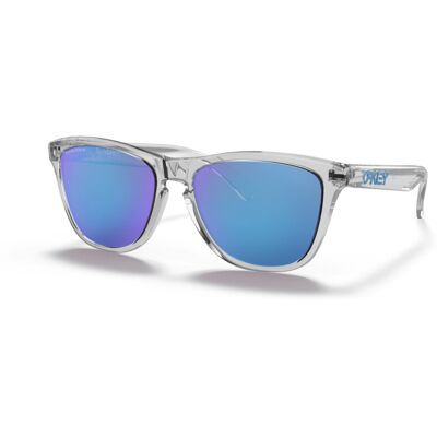 Oakley Frogskins Crystal Clear/prizm Sapphire Oakley Frogskins Crystal Clear/prizm Sapphire