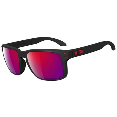 Oakley Holbrook Matte Black/positive Red Iridi OneSize Oakley Holbrook Matte Black/positive Red Iridi OneSize
