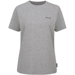 Rab Tuku Ridge Tee Wmns Grey Marl Size 12