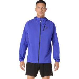 Asics Men's Fujitrail Elite Waterproof Jacket Cobalt Burst/midnight S Asics Men's Fujitrail Elite Waterproof Jacket Cobalt Burst/midnight S
