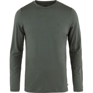 Fjällräven Men's Abisko Wool Long Sleeve Basalt XL Fjällräven Men's Abisko Wool Long Sleeve Basalt XL