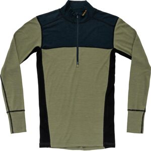 Devold Lauparen Merino 190 Zip Neck Man Ink/lichen/black M Devold Lauparen Merino 190 Zip Neck Man Ink/lichen/black M