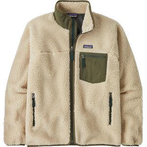 Patagonia Men's Classic Retro-x Jacket Dark Natural W/basin Green M Patagonia Men's Classic Retro-x Jacket Dark Natural W/basin Green M