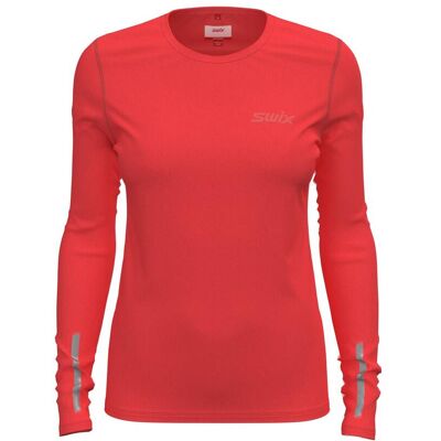 Swix - Pace Nts Long Sleeve Baselayer Top Cayenne - S - Base layer top Swix - Pace Nts Long Sleeve Baselayer Top Cayenne - S - Base layer top