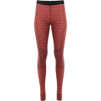 Aclima Women's Designwool Glitre Longs Glitre Rød 2XL Aclima Women's Designwool Glitre Longs Glitre Rød 2XL