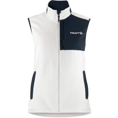 Craft Nor Adv Explore Pile Fleece Vest W White-blaze L Craft Nor Adv Explore Pile Fleece Vest W White-blaze L