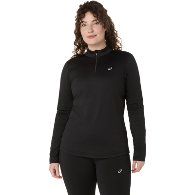 Asics Women's Asics Core Long Sleeve 1/2 Zip Winter Top Performance Black XL Asics Women's Asics Core Long Sleeve 1/2 Zip Winter Top Performance Black XL