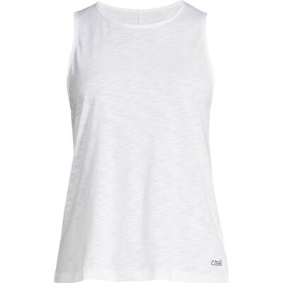 Casall Soft Texture Tank White S Casall Soft Texture Tank White S