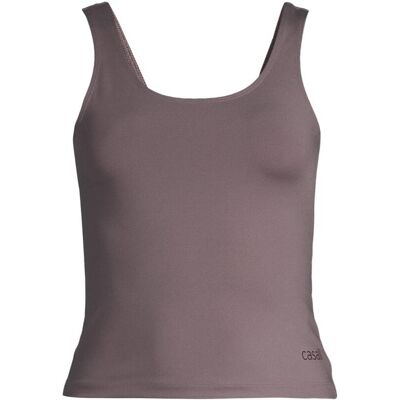 Casall Scoop Tank Dk Grey S Casall Scoop Tank Dk Grey S