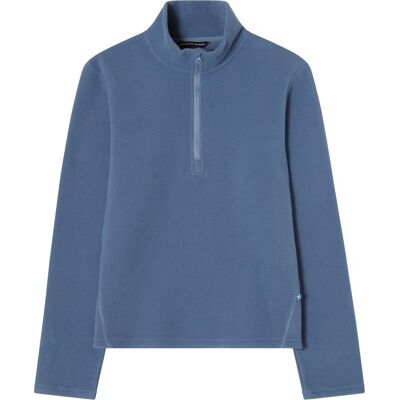 Isbjörn Of Sweden Kids' & Teens' Cloud Half Zip Fleece Lagoon 134/140cl Isbjörn Of Sweden Kids' & Teens' Cloud Half Zip Fleece Lagoon 134/140cl
