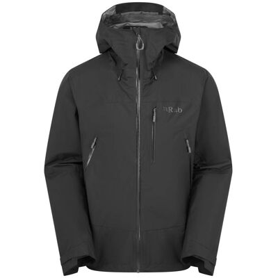 Rab Downpour Mountain Jacket Black XX-Large Rab Downpour Mountain Jacket Black XX-Large
