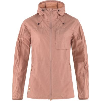 Fjällräven Women's High Coast Wind Jacket Dusty Rose L Fjällräven Women's High Coast Wind Jacket Dusty Rose L