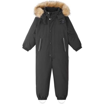 Reima Kids' Reimatec Winter Overall Stavanger Black 140/146 cm Reima Kids' Reimatec Winter Overall Stavanger Black 140/146 cm