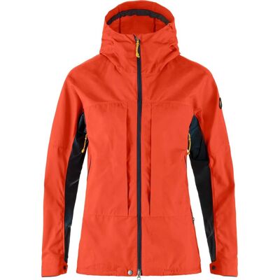 Fjällräven Bergtagen G-1000 Jacket W Flame Orange-mountain Blue S Fjällräven Bergtagen G-1000 Jacket W Flame Orange-mountain Blue S