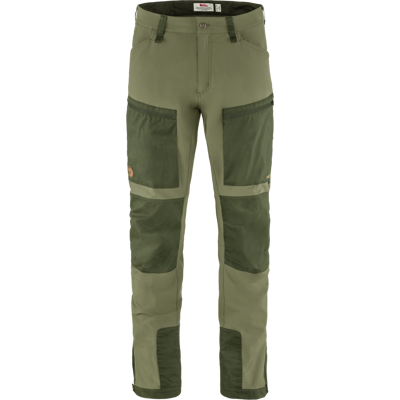 Fjällräven Men's Keb Agile Trousers Laurel Green/deep Forest 44/R Fjällräven Men's Keb Agile Trousers Laurel Green/deep Forest 44/R