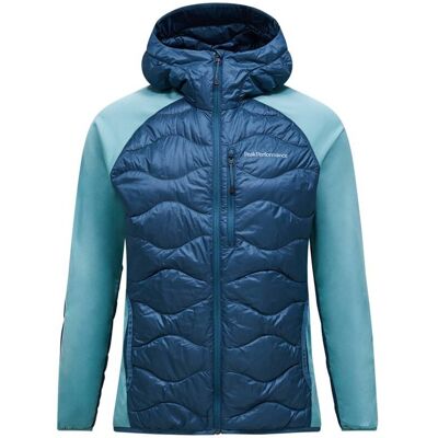 Peak Performance M Helium Down Hybrid Hood Mountain Lake/deluded Vision S Peak Performance M Helium Down Hybrid Hood Mountain Lake/deluded Vision S
