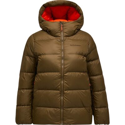 Peak Performance Women's Frost Down Puffer Meadow Moss L Peak Performance Women's Frost Down Puffer Meadow Moss L