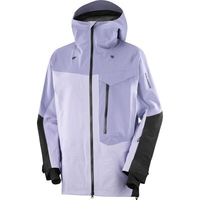 Salomon Men's Moon Patrol Gore-tex Evo Jacket Blue Granite / Cosmic Sky / Deep Black S Salomon Men's Moon Patrol Gore-tex Evo Jacket Blue Granite / Cosmic Sky / Deep Black S