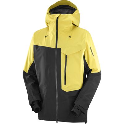 Salomon Men's Moon Patrol Gore-tex Evo Jacket Cress Green / Deep Black L Salomon Men's Moon Patrol Gore-tex Evo Jacket Cress Green / Deep Black L
