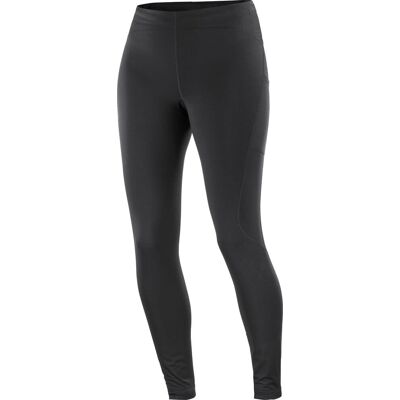 Salomon Women's Shkout Core Warm Tights Deep Black M Salomon Women's Shkout Core Warm Tights Deep Black M