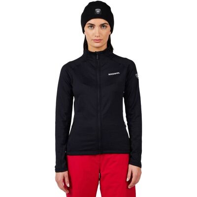 Rossignol W Blackside Mix Fz Fleece Black XS Rossignol W Blackside Mix Fz Fleece Black XS